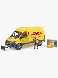 Legetøjsbiler & -Fartøjer-Bruder MB Sprinter DHL Varevogn