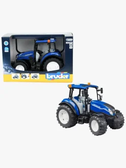 Legetøjsbiler & -Fartøjer-Bruder New Holland Traktor T5 120