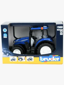 Legetøjsbiler & -Fartøjer-Bruder New Holland Traktor T5 120