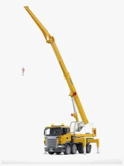 Legetøjsbiler & -Fartøjer-Bruder Scania R-Series Liebherr Kranbil