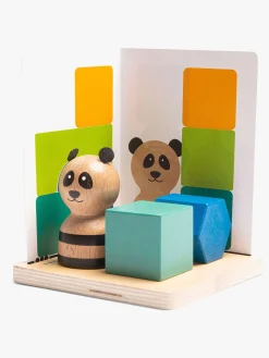 Spil & Puslespil-BSToys BS Toys Panda's Puzzle Spil