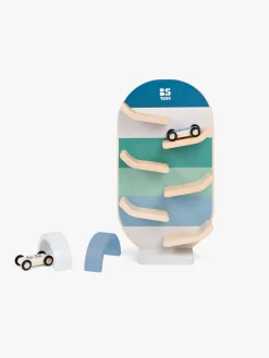 Legetøjsbiler & -Fartøjer-BSToys BS Toys Racerbane med 2 Biler