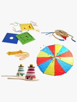 Babylegetøj-BSToys BS Toys Teamwork 5-i-1 Sæt