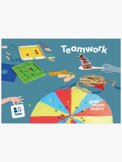 Babylegetøj-BSToys BS Toys Teamwork 5-i-1 Sæt