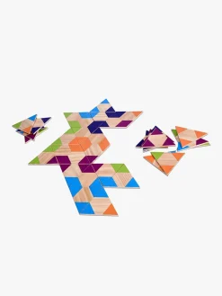 Spil & Puslespil-BSToys BS Toys Triangle Domino Børnespil