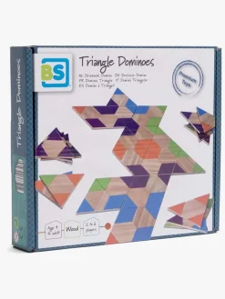 Spil & Puslespil-BSToys BS Toys Triangle Domino Børnespil