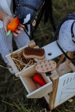 Dukker & Bamser-byASTRUP Hesteboks til 2 Kæpheste