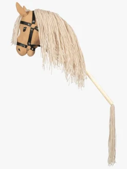 Dukker & Bamser-byASTRUP Kæphest Beauty, Beige Beige/Hvid