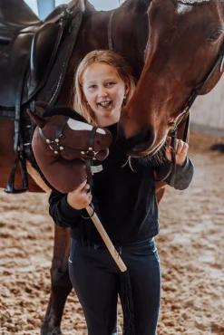 Dukker & Bamser-byASTRUP Kæphest Beauty, Brun Brun/Sort