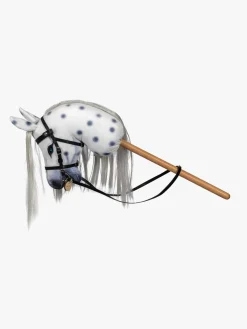 Dukker & Bamser-byASTRUP Kæphest Magic Plettet Hvid/Grå