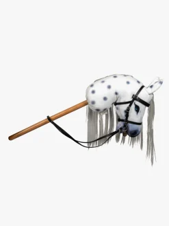 Dukker & Bamser-byASTRUP Kæphest Magic Plettet Hvid/Grå