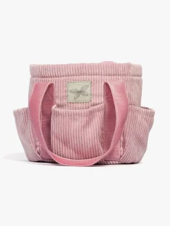 Dukker & Bamser-byASTRUP Plejetaske Corduroy, Rose Lyserød