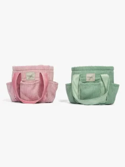 Dukker & Bamser-byASTRUP Plejetaske Corduroy, Rose Lyserød