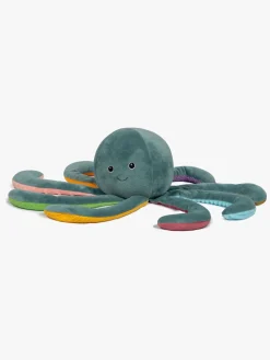 Dukker & Bamser-byASTRUP Tyngdebamse Blæksprutte 1.2 kg Grå/Blå/Flerfarvet