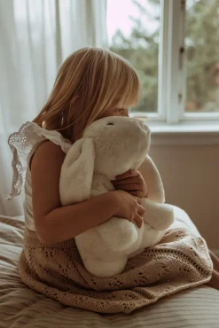 Dukker & Bamser-byASTRUP Tyngdebamse Kanin 1.2 kg Hvid