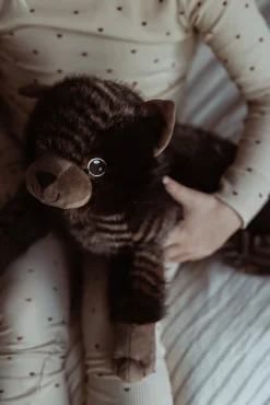 Dukker & Bamser-byASTRUP Tyngdebamse Kat 1.2 kg Sort/Grå