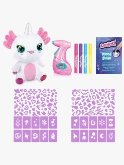 Kreativt Legetøj-AirbrushPlush Canal Toys Airbrush Plush Bamse Axolotl