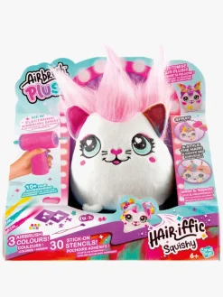 Kreativt Legetøj-AirbrushPlush Canal Toys Airbrush Plush Hair'iffic Squishy Bamse Pal-Precious  17 cm