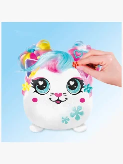 Kreativt Legetøj-AirbrushPlush Canal Toys Airbrush Plush Hair'iffic Squishy Bamse Pal-Precious  17 cm