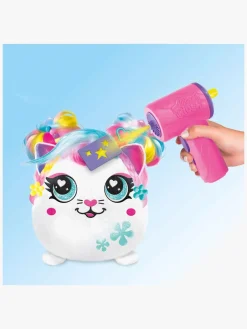 Kreativt Legetøj-AirbrushPlush Canal Toys Airbrush Plush Hair'iffic Squishy Bamse Pal-Precious  17 cm