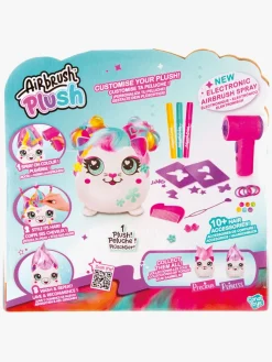 Kreativt Legetøj-AirbrushPlush Canal Toys Airbrush Plush Hair'iffic Squishy Bamse Pal-Precious  17 cm