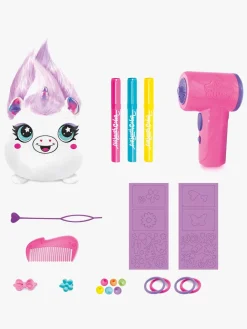 Kreativt Legetøj-AirbrushPlush Canal Toys Airbrush Plush Hair'iffic Squishy Bamse Pal-Princess  17 cm