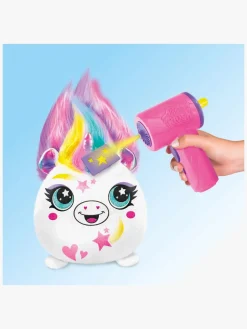 Kreativt Legetøj-AirbrushPlush Canal Toys Airbrush Plush Hair'iffic Squishy Bamse Pal-Princess  17 cm