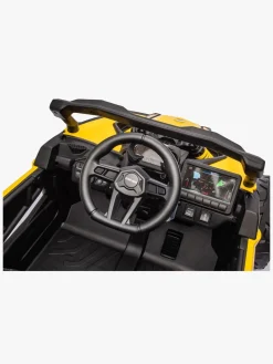 Elbiler & -Køretøjer-CanAm Can-Am Marverick UTV Elbil, Gul