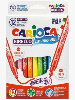 Kreativt Legetøj-Carioca Dobbelt Filttusser