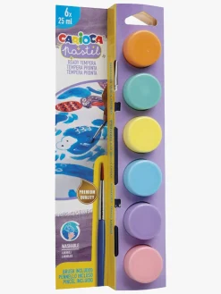 Kreativt Legetøj-Carioca Temperamaling 6 X 25 ML Pastelfarver