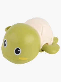 Vandlegetøj-CarloBaby Svømmende Skildpadde Badelegetøj, Grøn/Hvid Grøn/Hvid