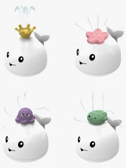 Vandlegetøj-CarloBaby Vandsprøjtende Hval Badelegetøj med Lys