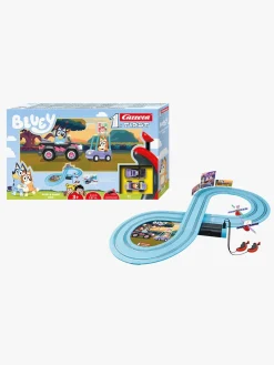 Legetøjsbiler & -Fartøjer-Carrera Bluey Racerbane Racing Bluey & Bingo 2,4m