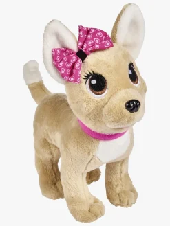 Dukker & Bamser-ChichiLove ChiChi Love Hund i Trendy Taske Lyserød/Brun