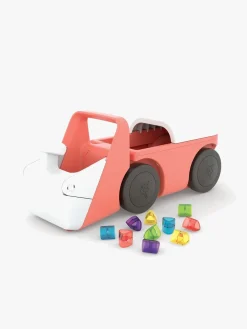 Pedal- & Gåbiler-Chillafish Blockie Gåbil, Flamingo Lyserød