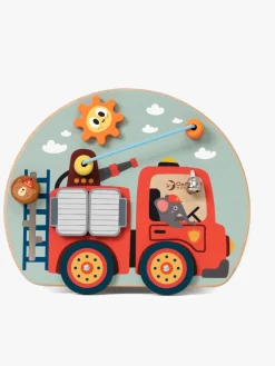 Babylegetøj-ClassicWorld Classic World Aktivitetslegetøj Busy Board Brandbil Flerfarvet