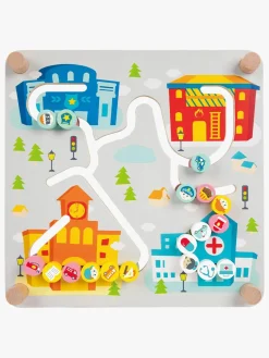 Trælegetøj-ClassicWorld Classic World City 2 in 1 Pathfinder Trælegetøj