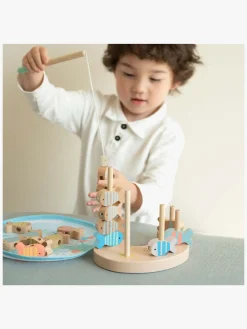 Spil & Puslespil-ClassicWorld Classic World Fiskespil med Stabeltårn