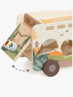 Trælegetøj-ClassicWorld Classic World Prairie Adventure Truck Puttekasse