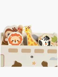 Trælegetøj-ClassicWorld Classic World Prairie Adventure Truck Puttekasse