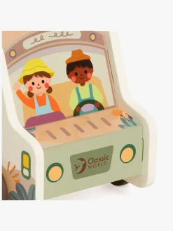 Trælegetøj-ClassicWorld Classic World Prairie Adventure Truck Puttekasse