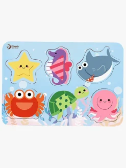 Spil & Puslespil-ClassicWorld Classic World Puslespil Hav 6 Brikker