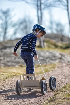 Pedal- & Gåbiler-ClassicWorld Classic World Sæbekassebil af Træ, Sort