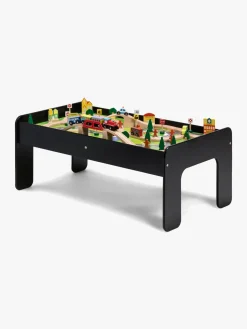 Togbaner & Legeborde-ClassicWorld Classic World Togbord 90 Dele, Sort