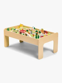 Togbaner & Legeborde-ClassicWorld Classic World Togbord 90, Natur Beige