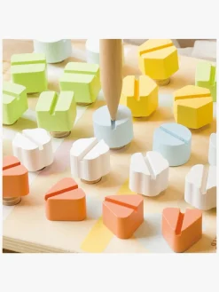 Babylegetøj-ClassicWorld Classic World Trælegetøj Skruebræt