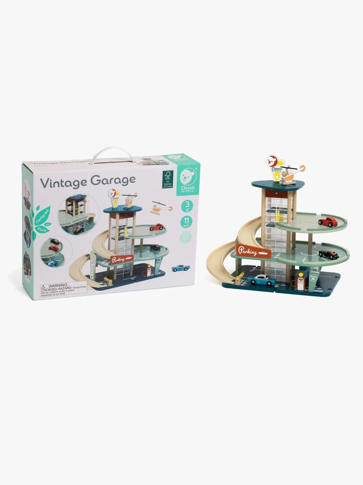 Legetøjsbiler & -Fartøjer-ClassicWorld Classic World Vintage Garage