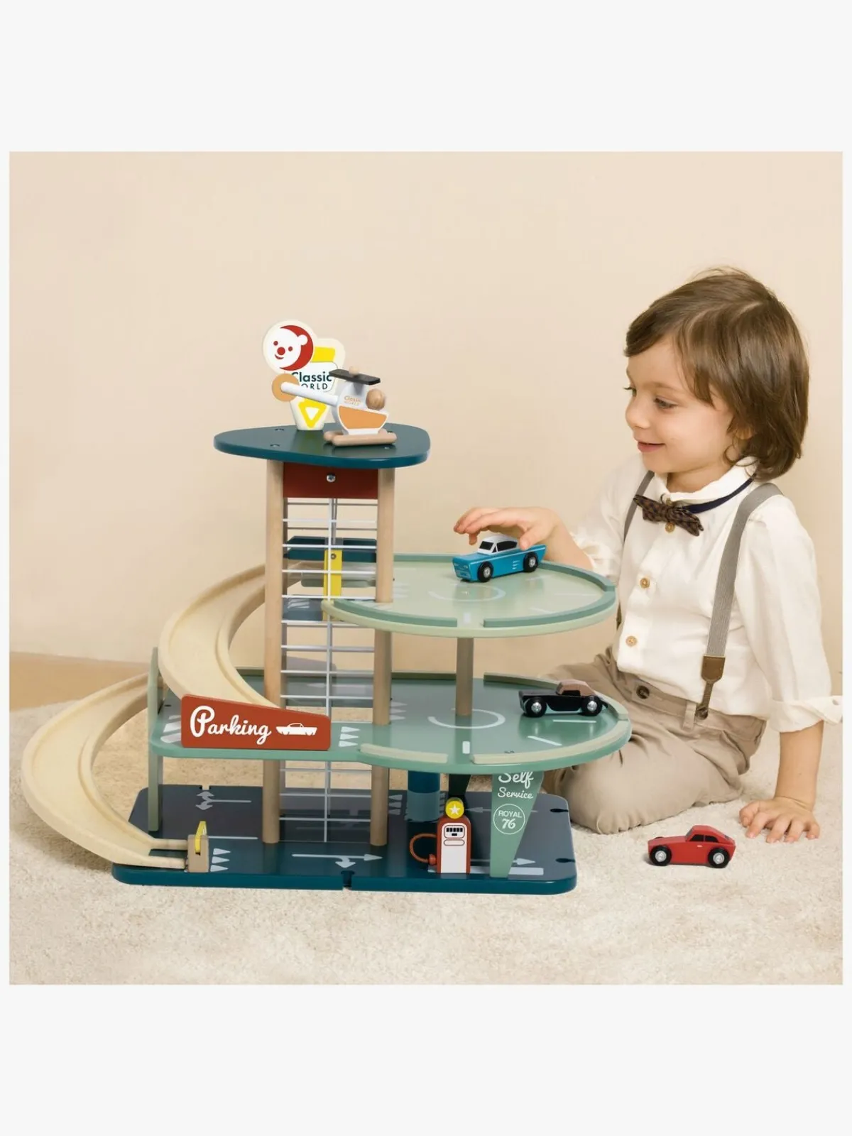 Legetøjsbiler & -Fartøjer-ClassicWorld Classic World Vintage Garage