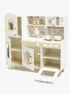 Legetøj Til Børn På 0-10 År|Rolleleg-ClassicWorld Classic World  Vintage Legekøkken, White Hvid/Beige