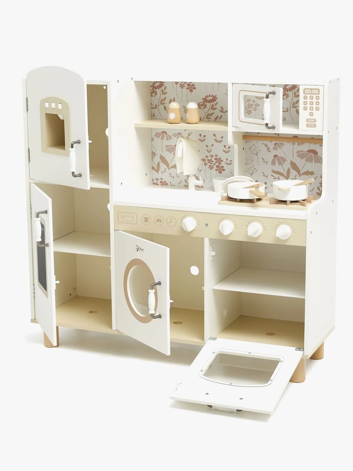 Legetøj Til Børn På 0-10 År|Rolleleg-ClassicWorld Classic World  Vintage Legekøkken, White Hvid/Beige